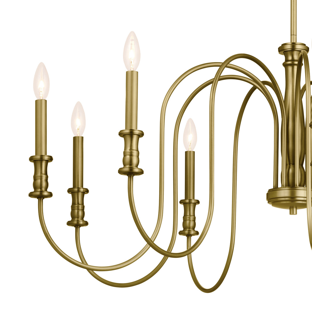 Kichler Nine Light Chandelier