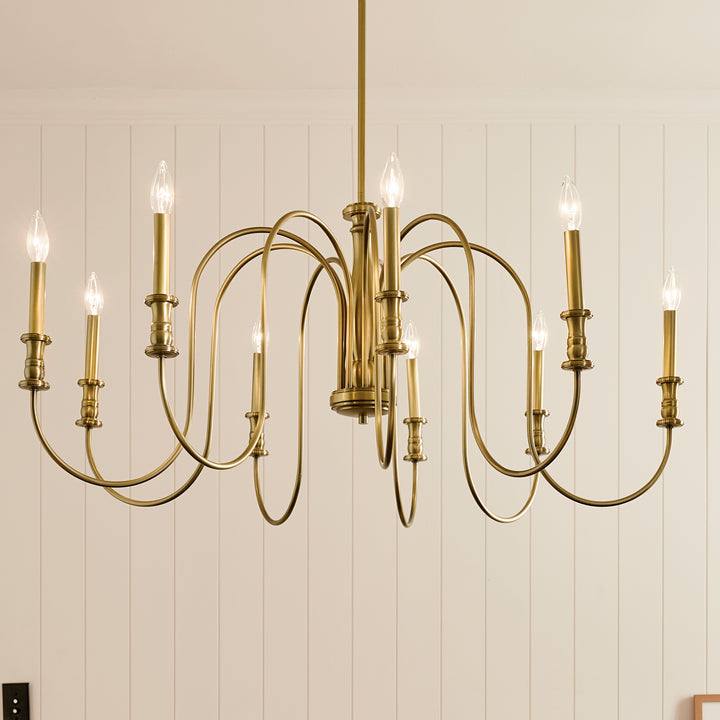 Kichler Nine Light Chandelier