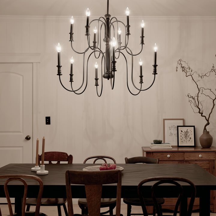 Kichler 12 Light Chandelier