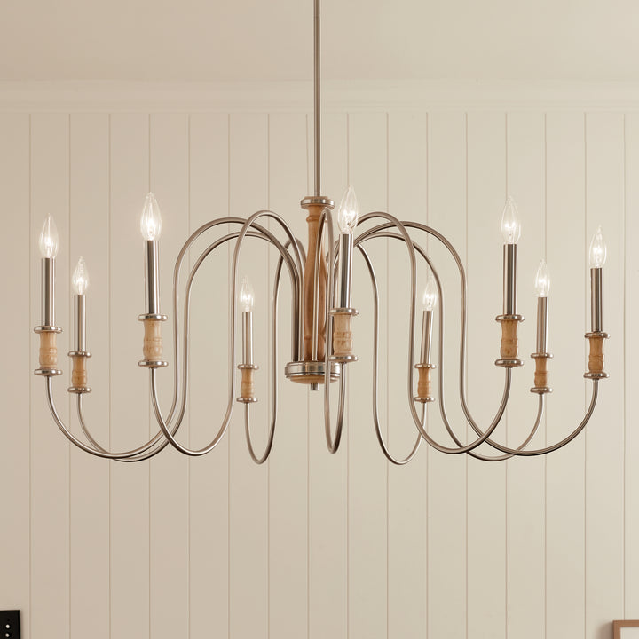 Kichler Nine Light Chandelier