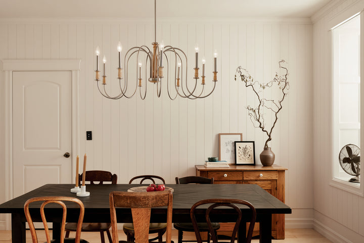 Kichler Nine Light Chandelier