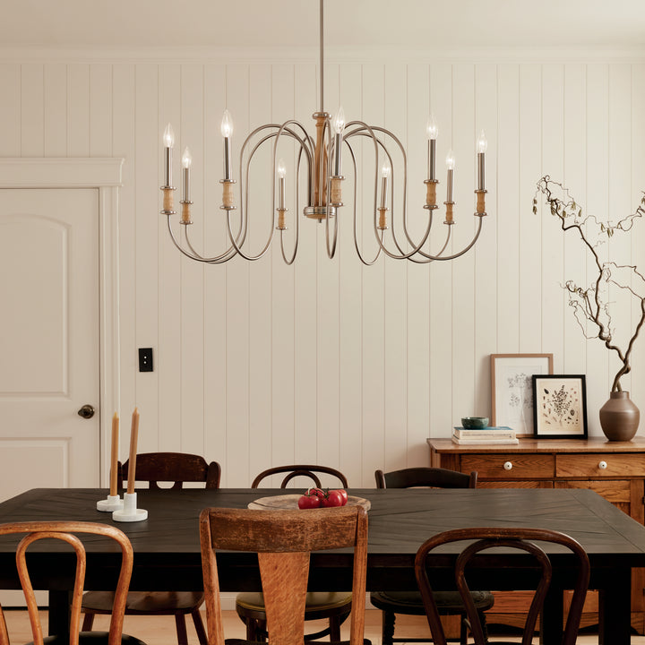 Kichler Nine Light Chandelier