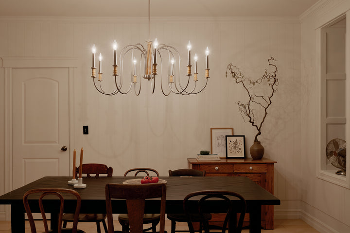 Kichler Nine Light Chandelier