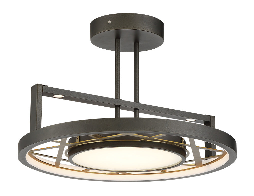 Metropolitan LED Convertible Semi Flush / Pendant