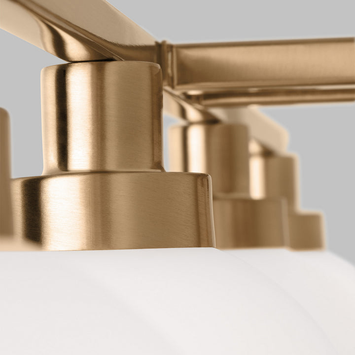 Visual Comfort Studio Four Light Bath Vanity