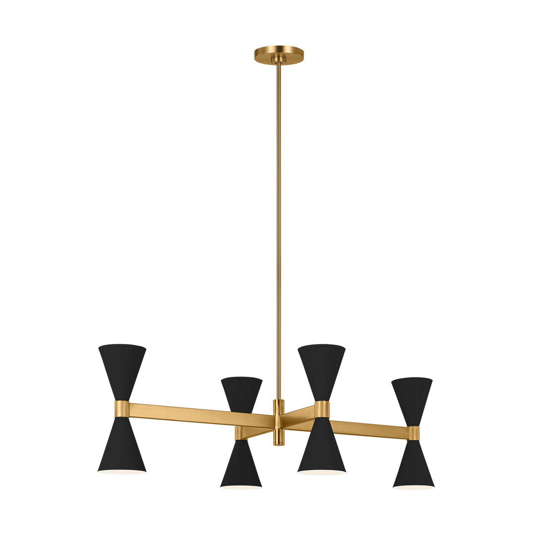 Visual Comfort Studio Eight Light Chandelier