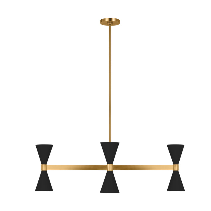 Visual Comfort Studio Eight Light Chandelier