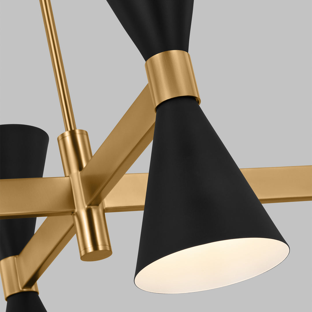 Visual Comfort Studio Eight Light Chandelier