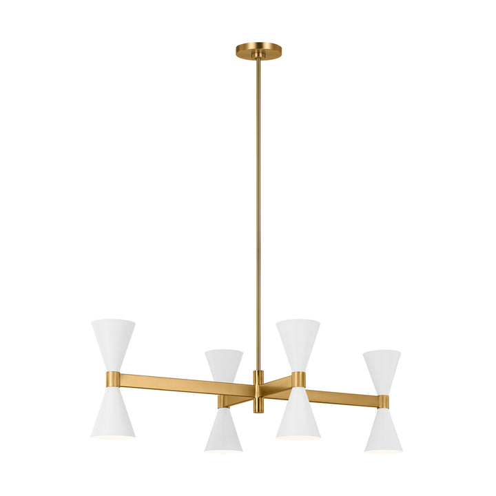 Visual Comfort Studio Eight Light Chandelier