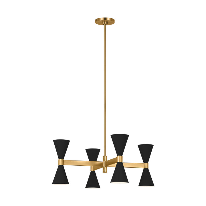 Visual Comfort Studio Eight Light Chandelier