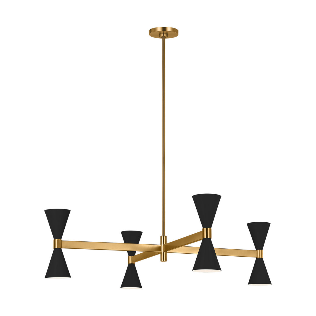 Visual Comfort Studio Eight Light Chandelier