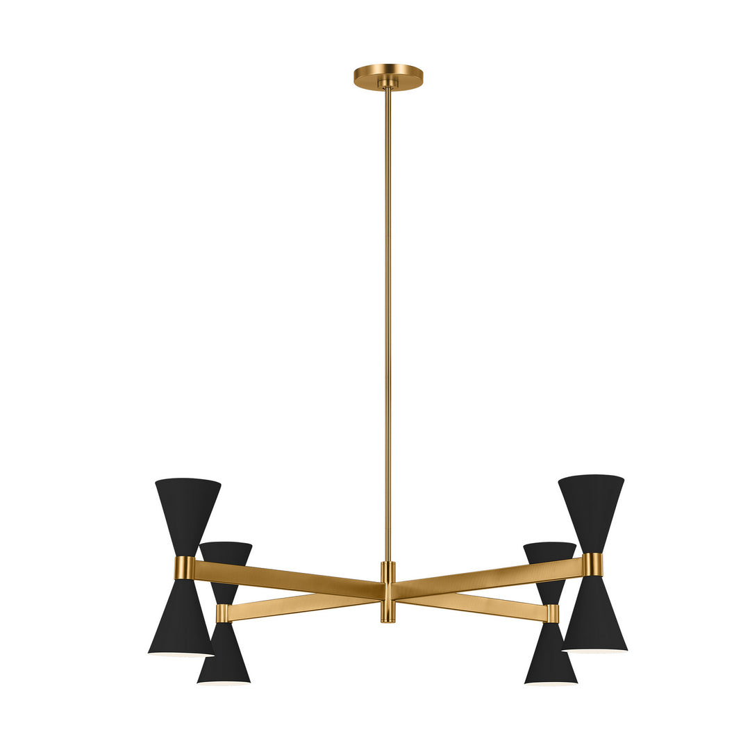 Visual Comfort Studio Eight Light Chandelier