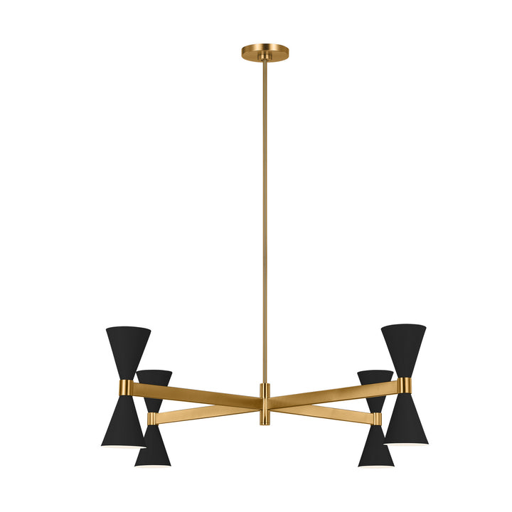 Visual Comfort Studio Eight Light Chandelier