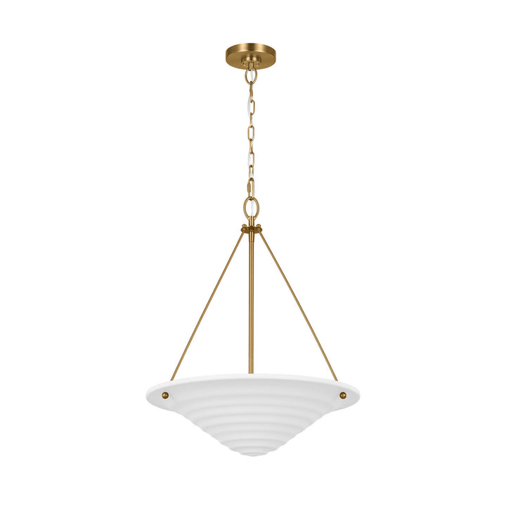 Visual Comfort Studio Three Light Pendant