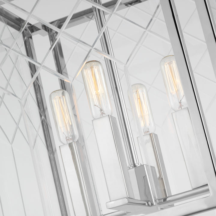 Visual Comfort Studio Four Light Pendant