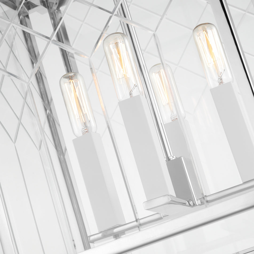 Visual Comfort Studio Four Light Pendant