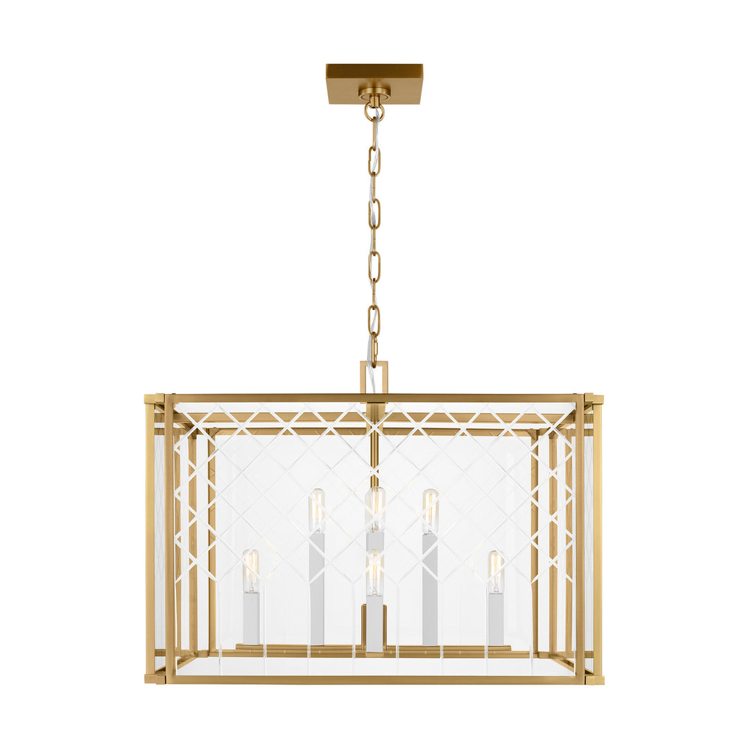 Visual Comfort Studio Eight Light Pendant