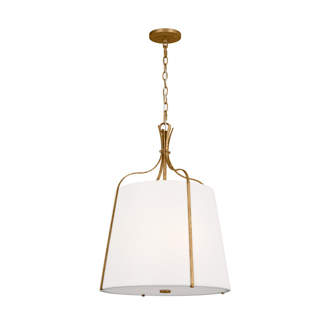 Visual Comfort Studio Three Light Pendant