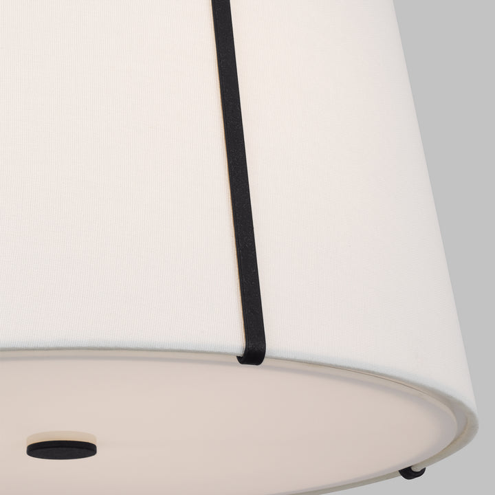 Visual Comfort Studio Three Light Pendant