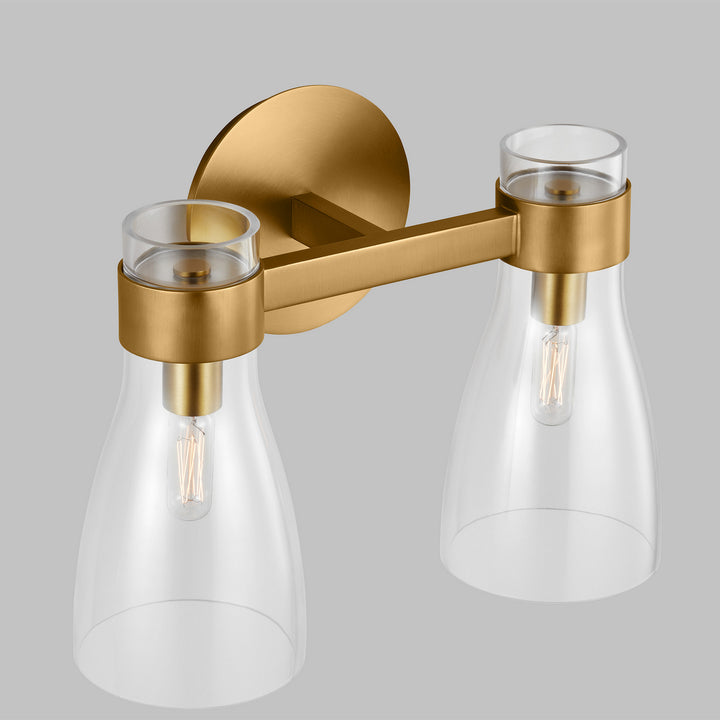 Visual Comfort Studio Two Light Bath Fixture