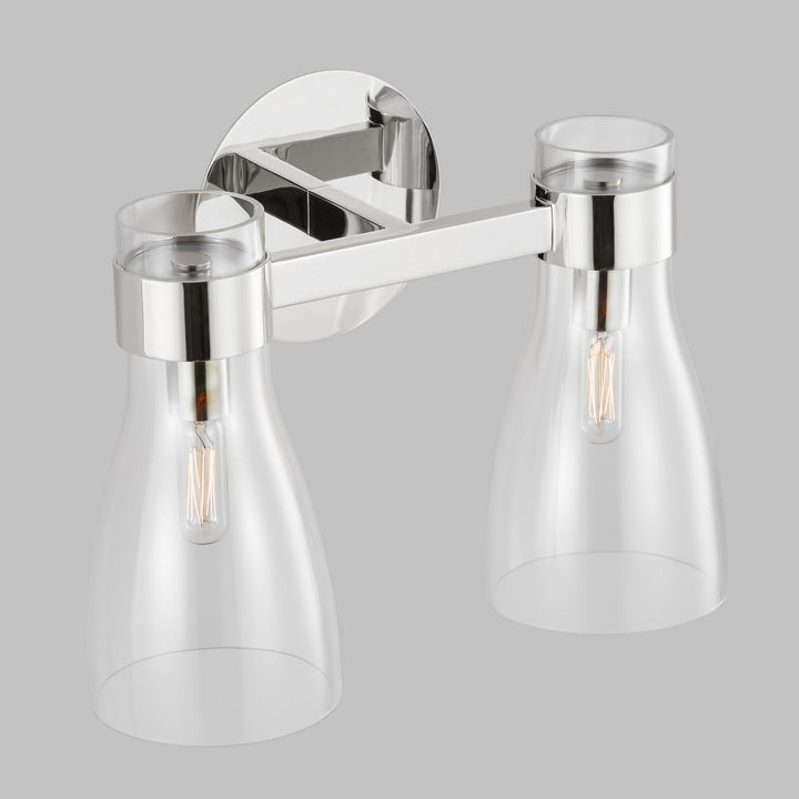 Visual Comfort Studio Two Light Bath Fixture