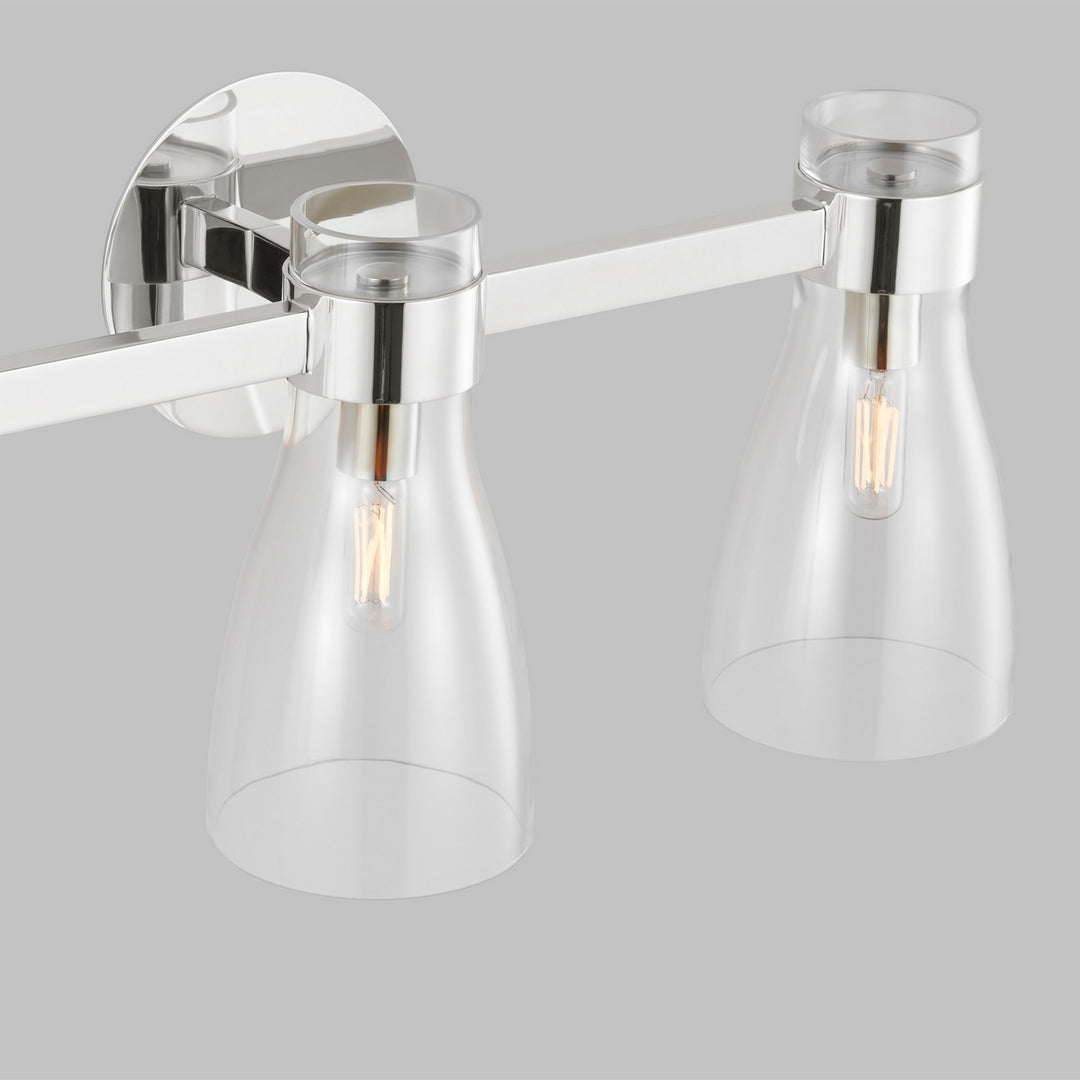 Visual Comfort Studio Three Light Bath Fixture