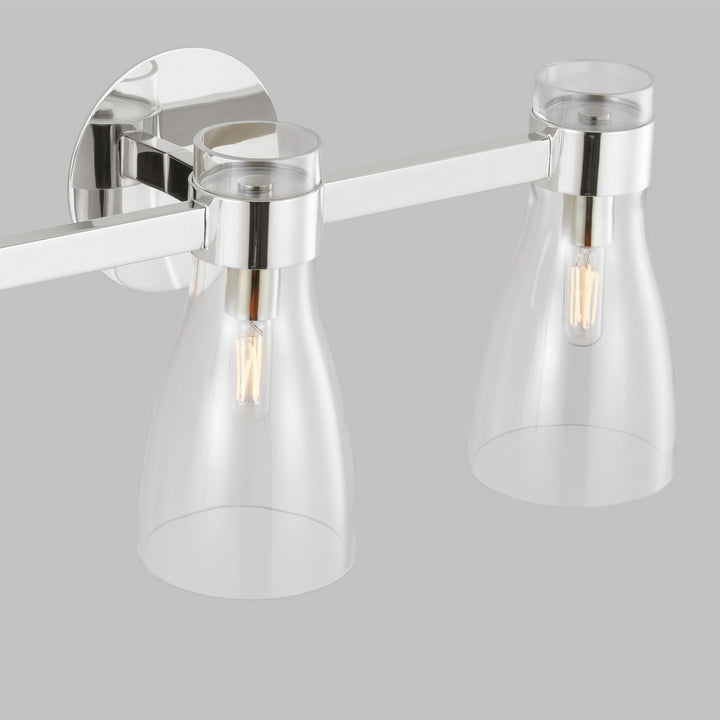Visual Comfort Studio Three Light Bath Fixture