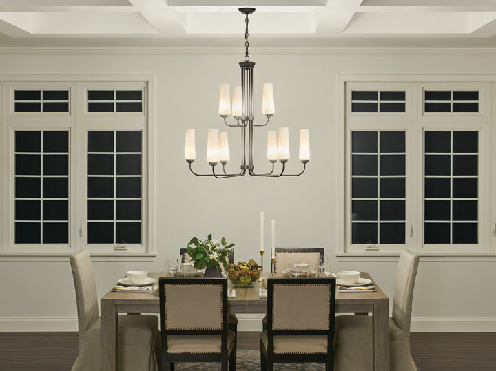 Kichler Nine Light Chandelier