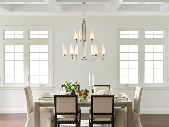 Kichler Nine Light Chandelier