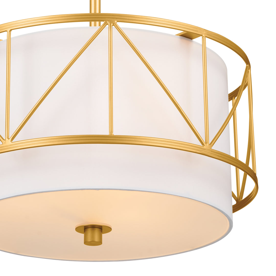 Kichler Three Light Pendant/Semi Flush