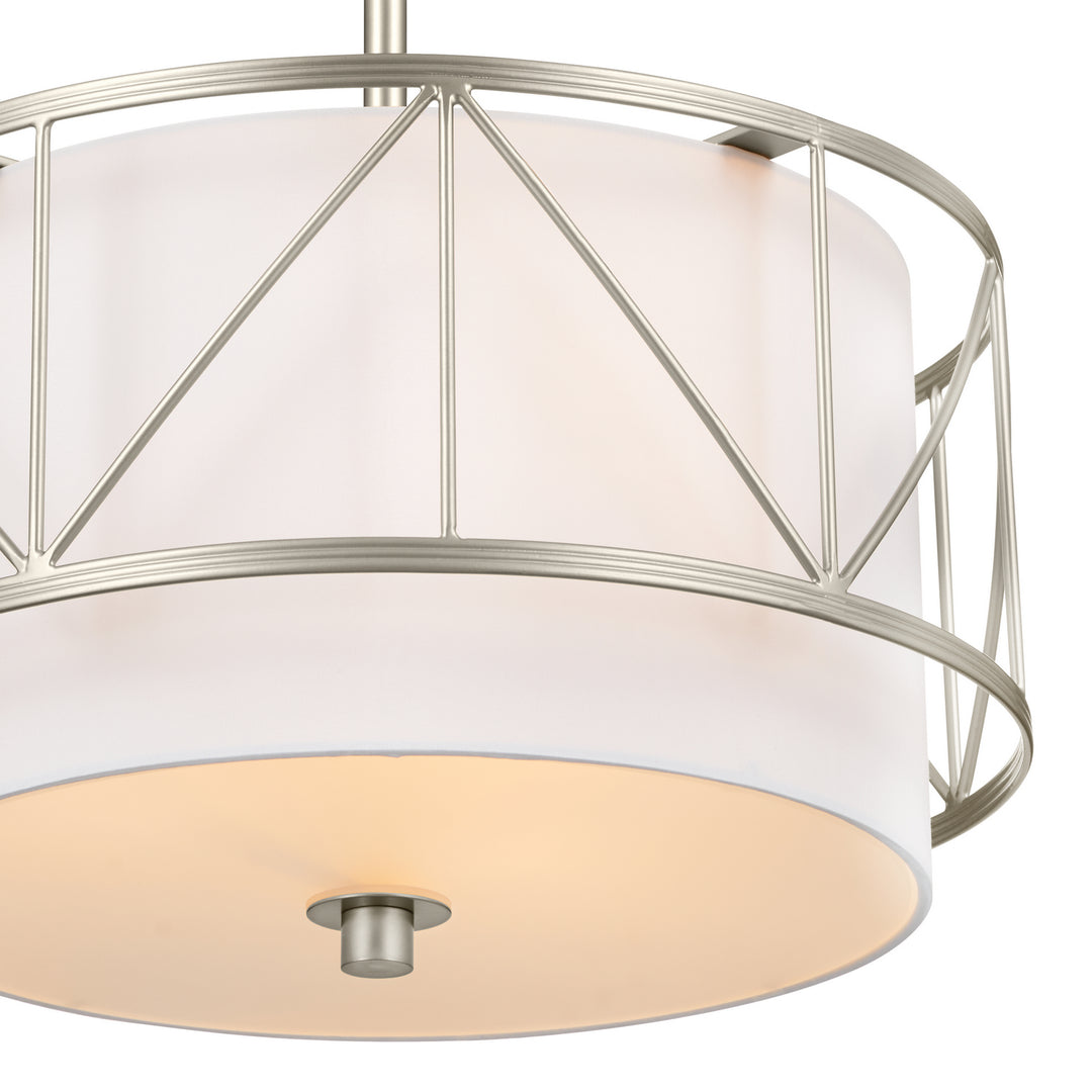 Kichler Three Light Pendant/Semi Flush