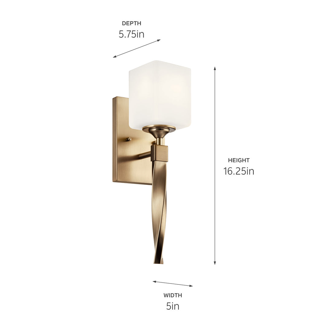 Kichler One Light Wall Sconce