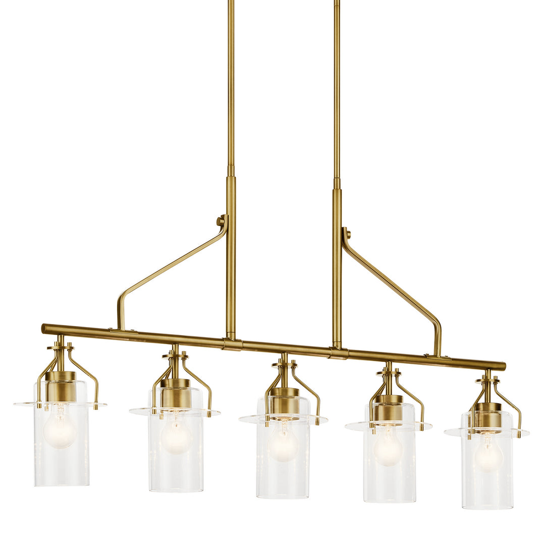 Kichler Five Light Linear Chandelier