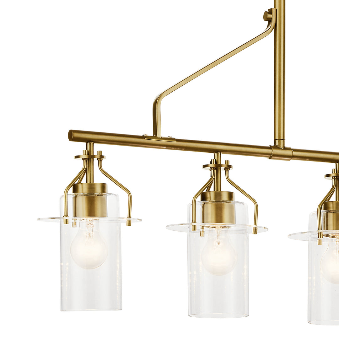 Kichler Five Light Linear Chandelier