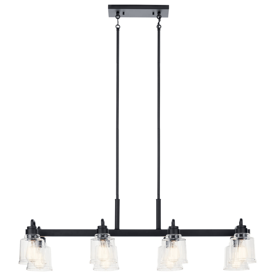 Kichler Eight Light Linear Chandelier