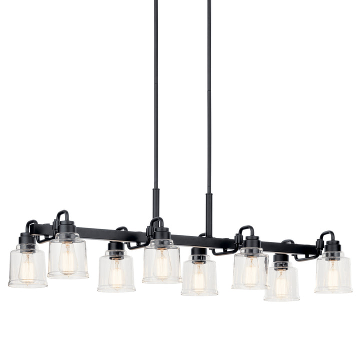 Kichler Eight Light Linear Chandelier