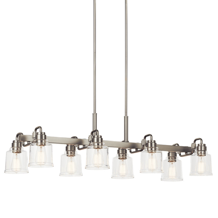 Kichler Eight Light Linear Chandelier