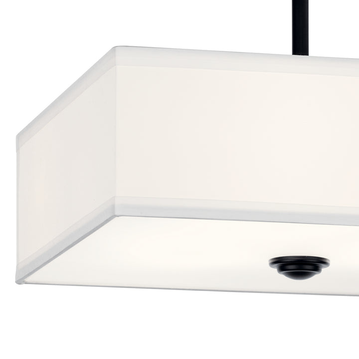 Kichler Three Light Semi Flush Mount