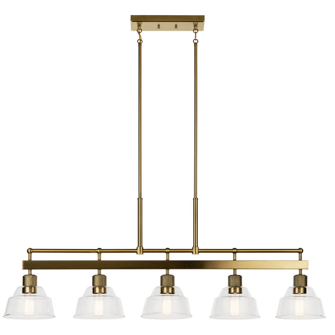 Kichler Five Light Linear Chandelier