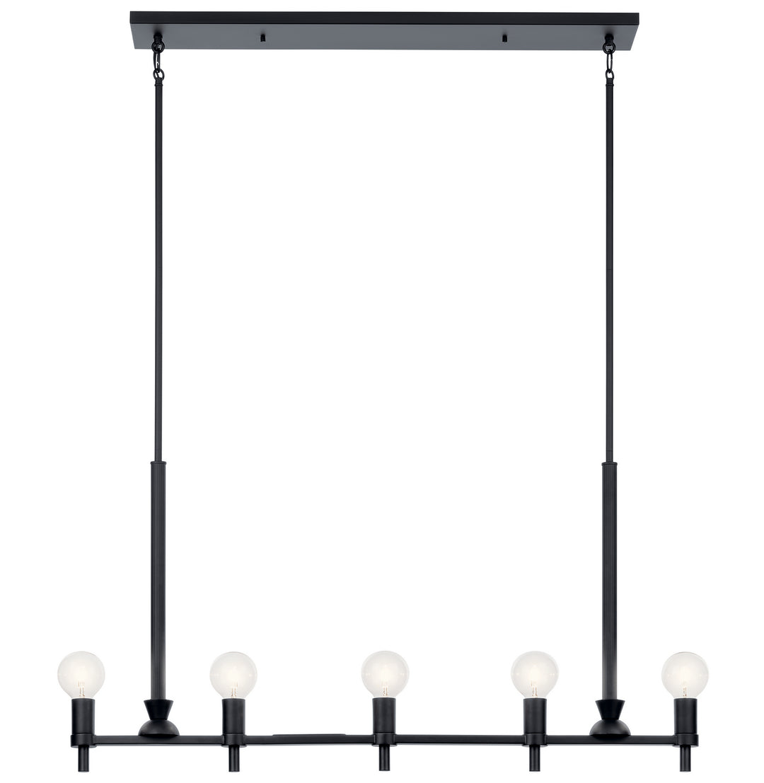 Kichler Five Light Linear Chandelier