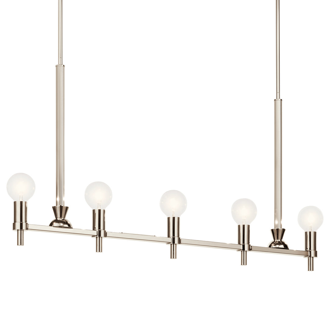 Kichler Five Light Linear Chandelier