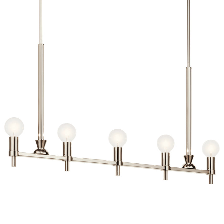 Kichler Five Light Linear Chandelier