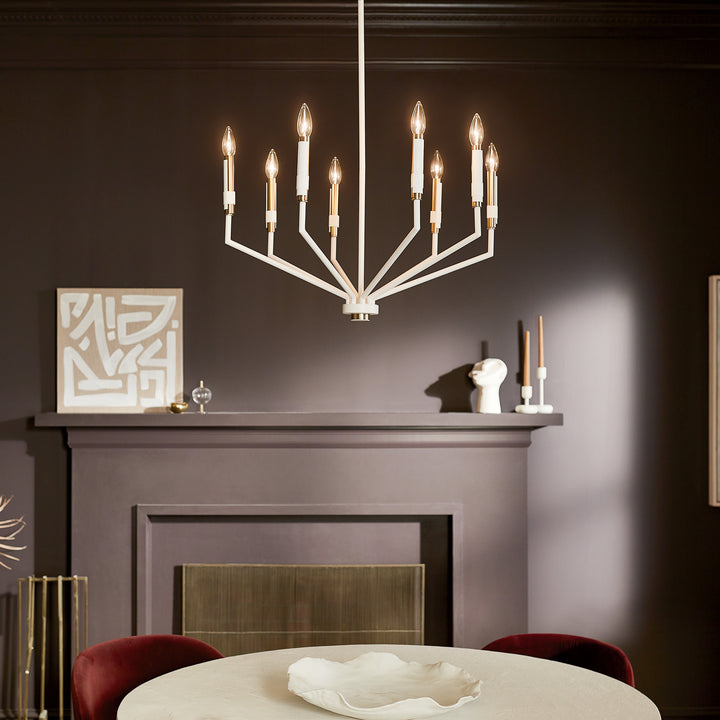 Kichler Eight Light Chandelier