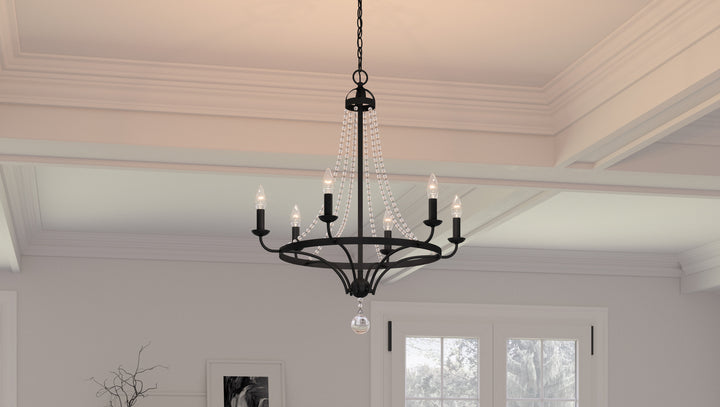 Quoizel Six Light Chandelier