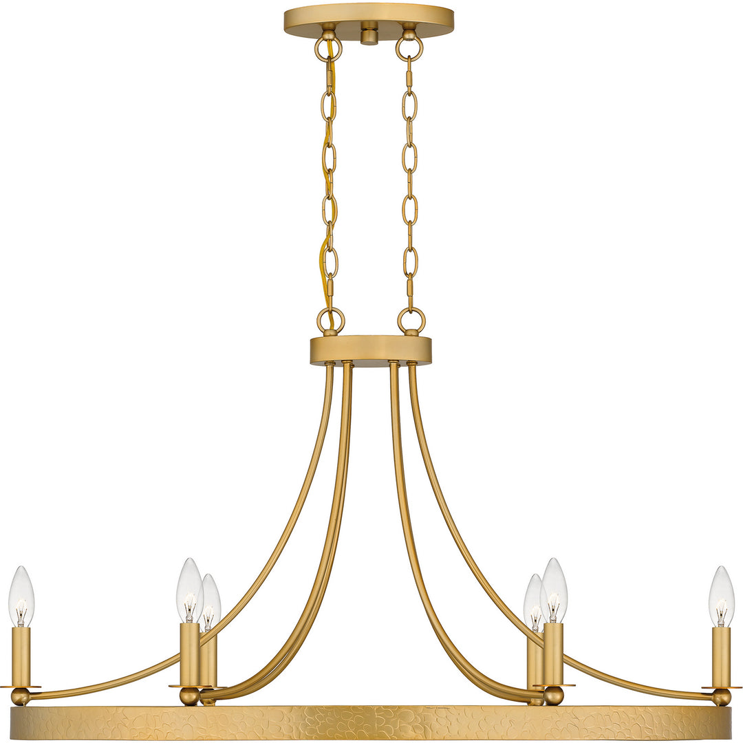 Quoizel Six Light Island Chandelier