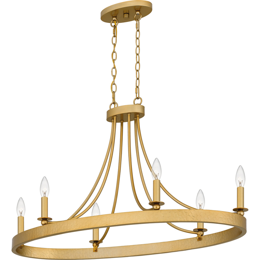 Quoizel Six Light Island Chandelier