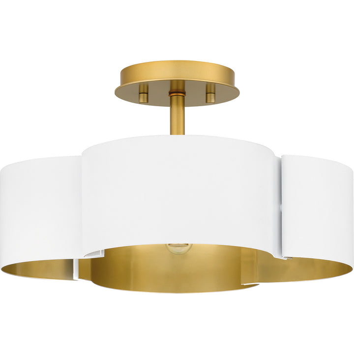 Quoizel Four Light Semi-Flush Mount