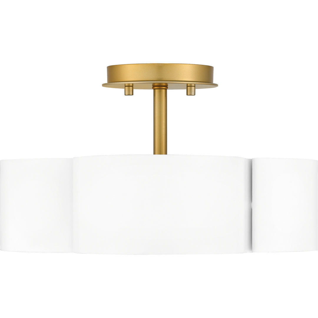 Quoizel Four Light Semi-Flush Mount