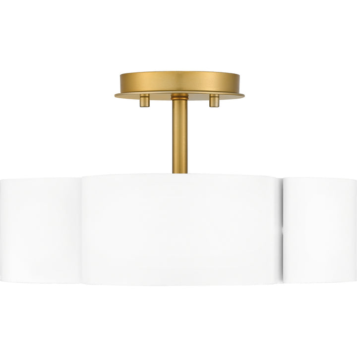 Quoizel Four Light Semi-Flush Mount