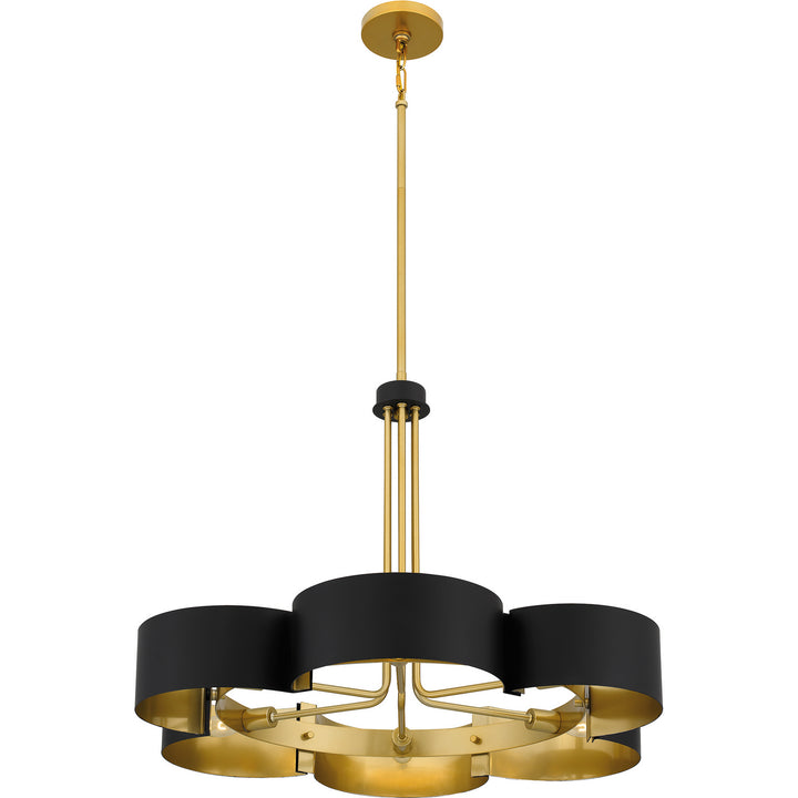 Quoizel Six Light Chandelier